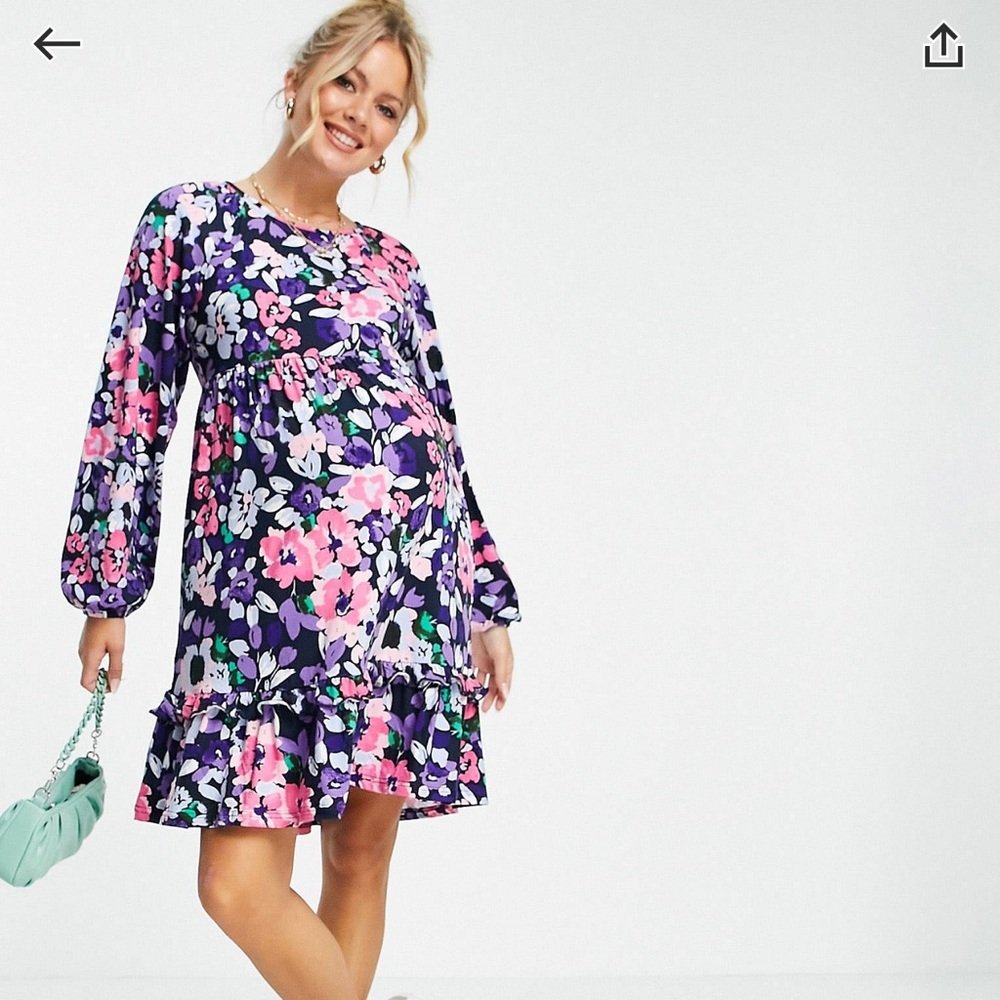 ASOS Maternity Floral Dress - NEVER WORN